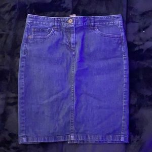 jean skirt
